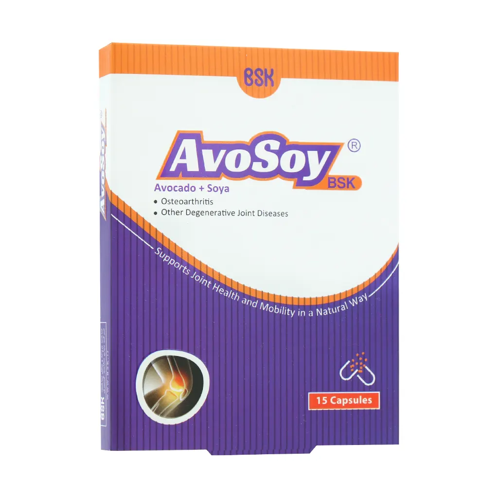 BSK-Avo-Soy-20-Caps کپسول آوسوی (Avosoy) بی اس کی بسته 15 عددی - Image 1