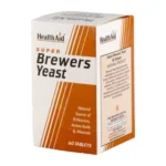 قرص مخمر آبجو (Brewers Yeast) هلث اید قوطی 60 عدد